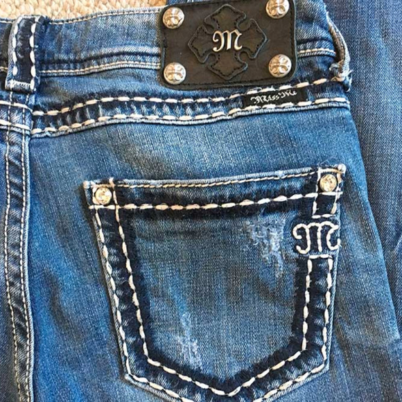 Miss Me Denim - Miss Me distressed boyfriend cropped jeans 26